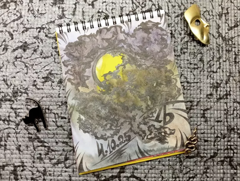"Инктобер" 2025. День 4.༉‧₊˚✧ 4 